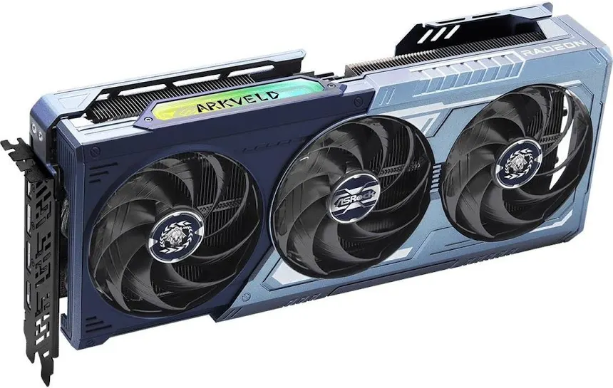 ASRock RX 9070 XT Monster Hunter Wild 16GB GDDR6 image 1