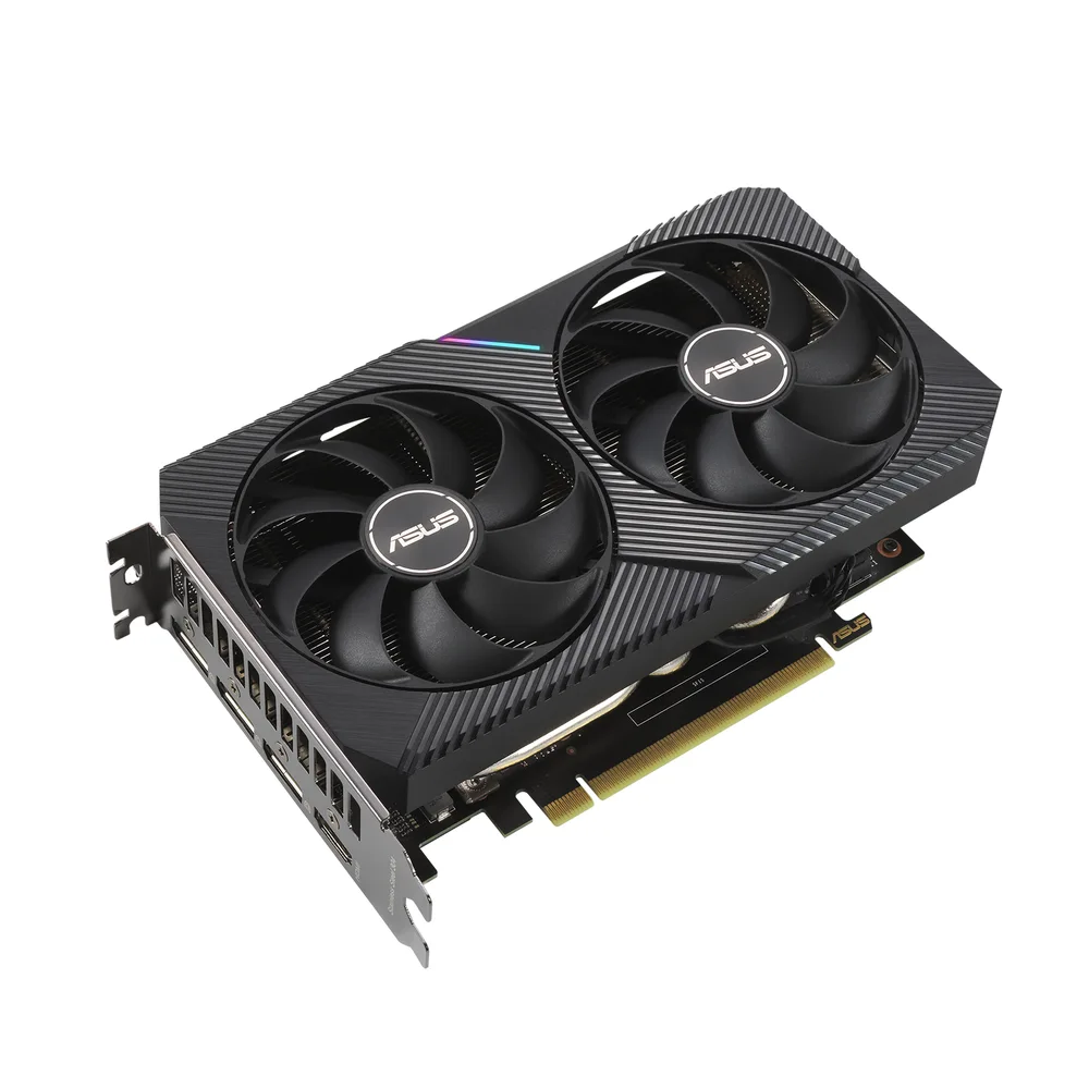 asus Dual GeForce RTX 3060 OC Édition V2 12 Go GDDR6 image 2