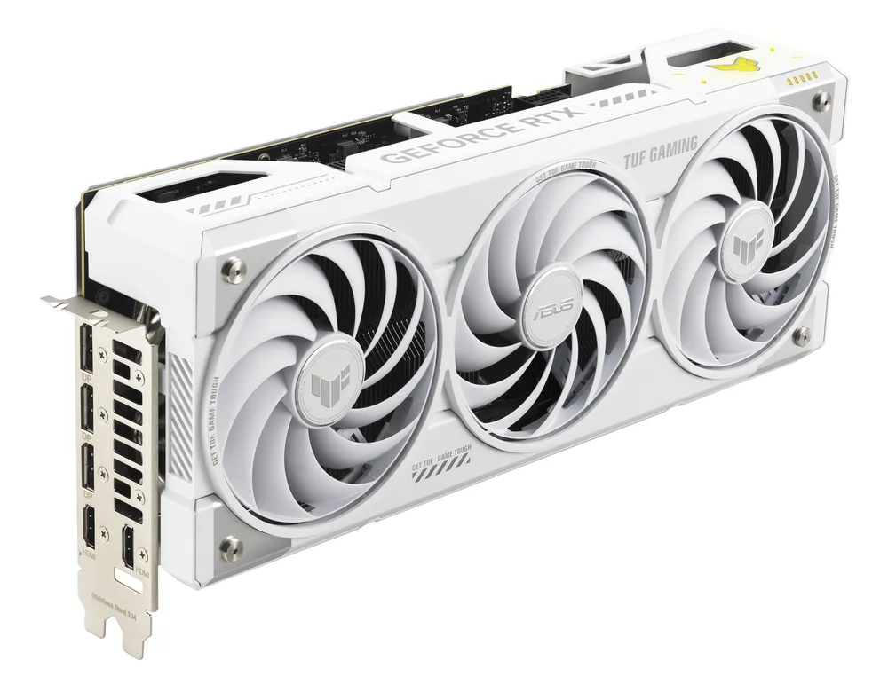 asus GeForce RTX 5070 Ti TUF BTF OC WHITE Edition image 3