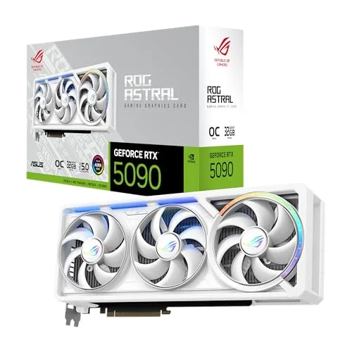 Carte graphique Asus GeForce RTX 5090 ROG ASTRAL GAMING OC WHITE Edition