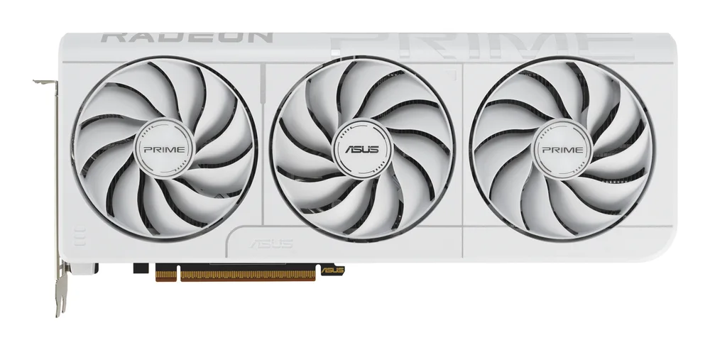 asus PRIME Radeon RX 9070 XT OC WHITE image 1