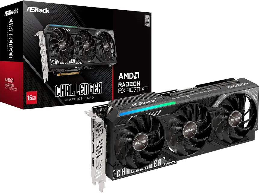 Asus Radeon RX 9070 XT Challenger 16GB image 1