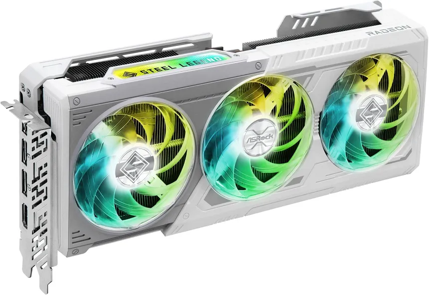 Asus Radeon RX 9070 XT Steel Legend 16GB image 1