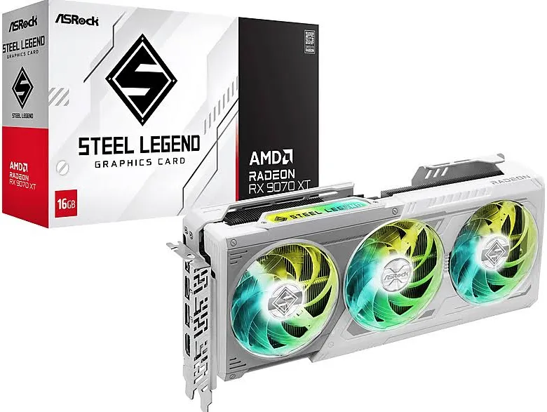 Asus Radeon RX 9070 XT Steel Legend 16GB
