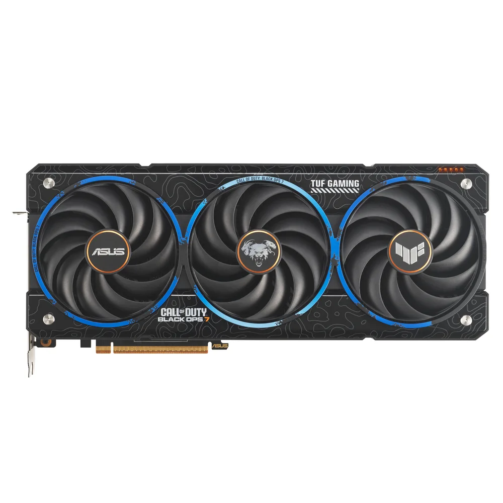 asus Radeon RX 9070 XT TUF GAMING OC COD Black Ops 7 Edition image 1