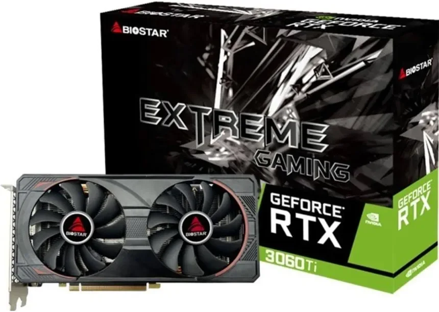 Biostar GeForce RTX 3060 Ti 8GB GDDR6