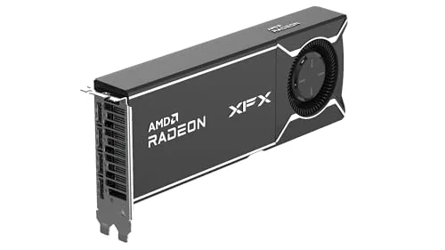 Carte graphique AMD Radeon - XFX - 32 Go GDDR6 - AI Pro R9700 - Boost horloge 2920 MHz - 256 bits - 4x DisplayPort - vue 2