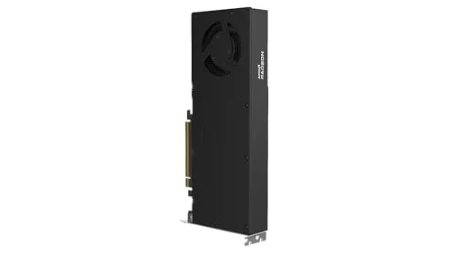 Carte graphique AMD Radeon - XFX - 32 Go GDDR6 - AI Pro R9700 - Boost horloge 2920 MHz - 256 bits - 4x DisplayPort - vue 3
