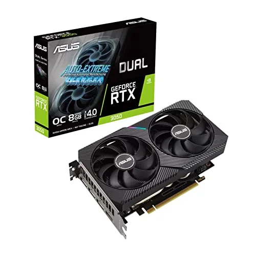 ASUS Dual GeForce RTX 3050 OC 8 Go GDDR6