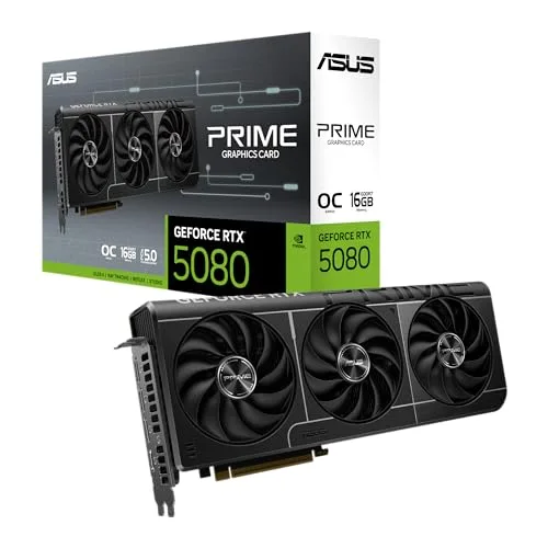 ASUS Prime GeForce RTX 5080 OC EVO 16 Go GDDR7