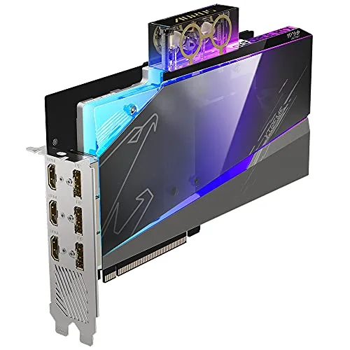 Carte Graphique GIGABYTE AORUS RTX 3080 Ti XTREME WATERFORCE WB 12G LHR (GV-N308TAORUSX WB-12GD) - vue 5