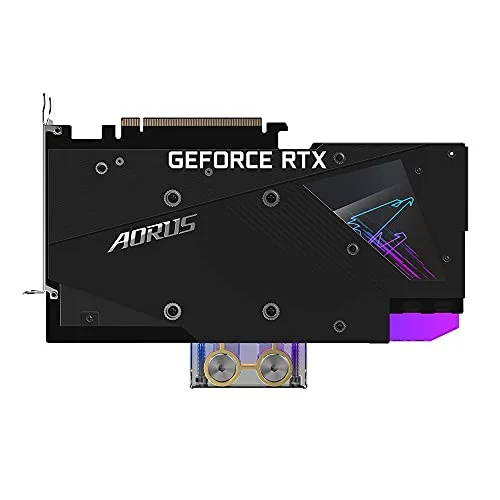 Carte Graphique GIGABYTE AORUS RTX 3080 Ti XTREME WATERFORCE WB 12G LHR (GV-N308TAORUSX WB-12GD) - vue 6