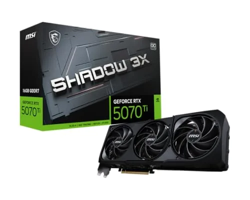 MSI GeForce RTX 5070 Ti 16G VENTUS 3X OC