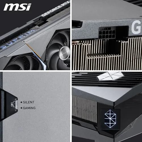Carte graphique - MSI - SUPRIM GEFORCE RTX 5090 - 32 Go GDDR7 - 7680 x 4320 - PCI Express 5.0 - vue 7