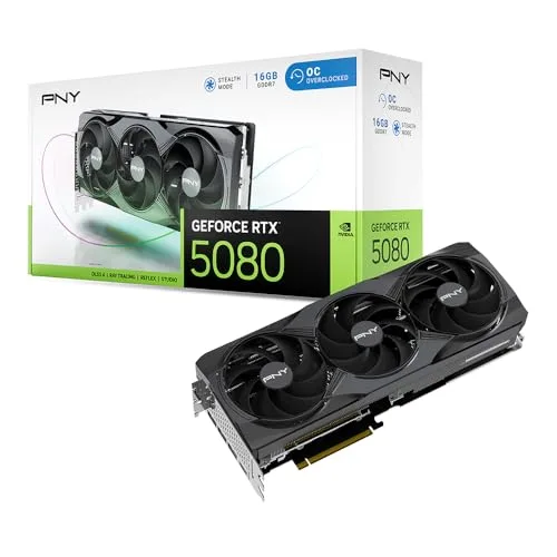 PNY GeForce RTX 5080 OC 16 Go GDDR7