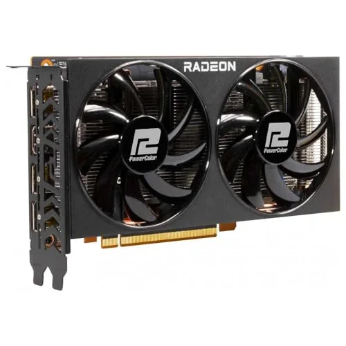 Carte Graphique - PowerColor - Radeon RX 6600 - 8G - GDDR6 ( AXRX 6600 8GBD6-3DH) - vue 4