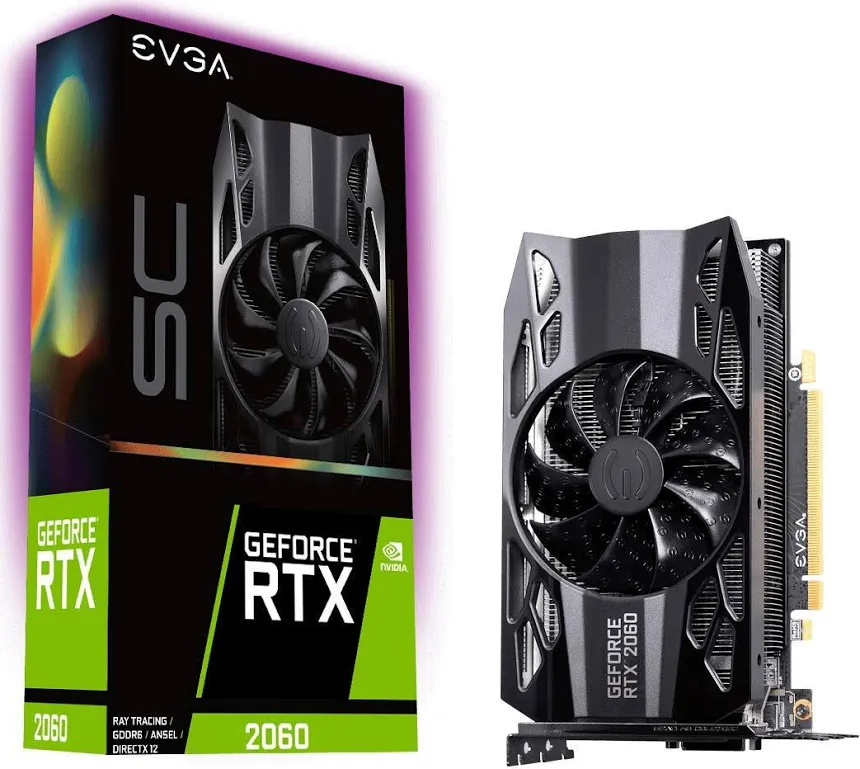 EVGA GeForce RTX 2060 SC OVERCLOCKED 6GB GDDR6
