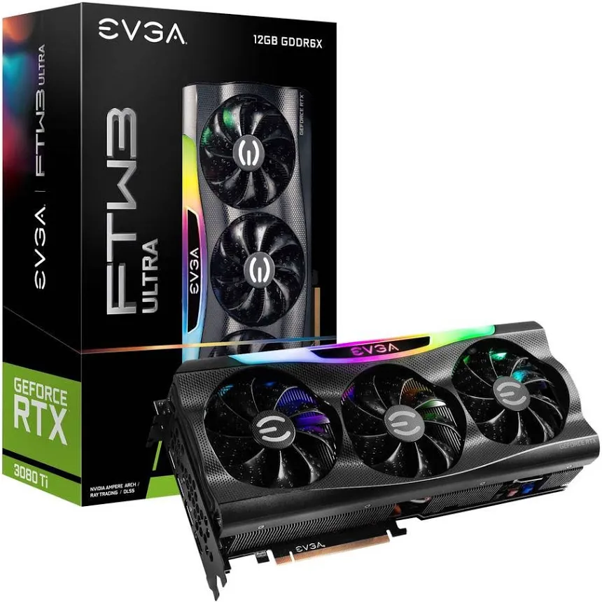 EVGA GeForce RTX 3080 Ti FTW3 ULTRA 12 Go GDDR6X