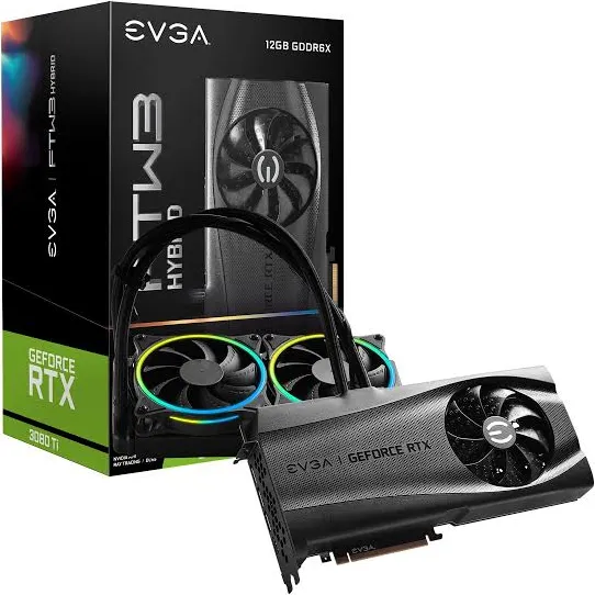 EVGA GeForce RTX 3080 Ti FTW3 ULTRA HYBRIDE GAMING 12GB GDDR6X