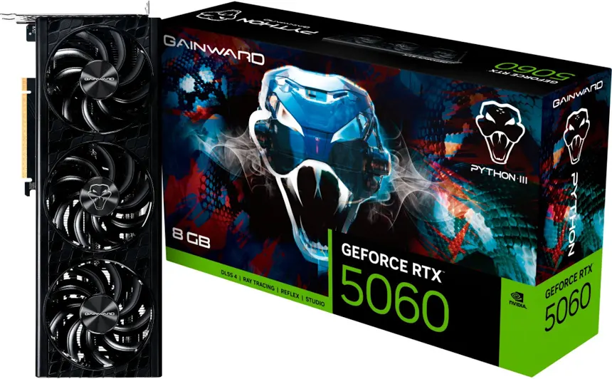 Gainward GeForce RTX 5060 Python III 8GB image 1