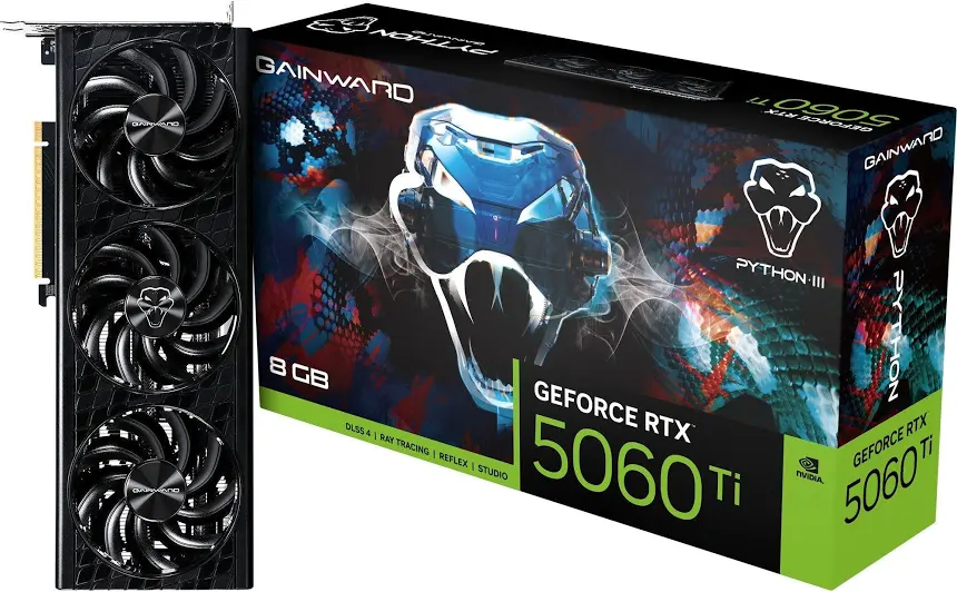 Gainward GeForce RTX 5060 Ti Python III 8GB image 1