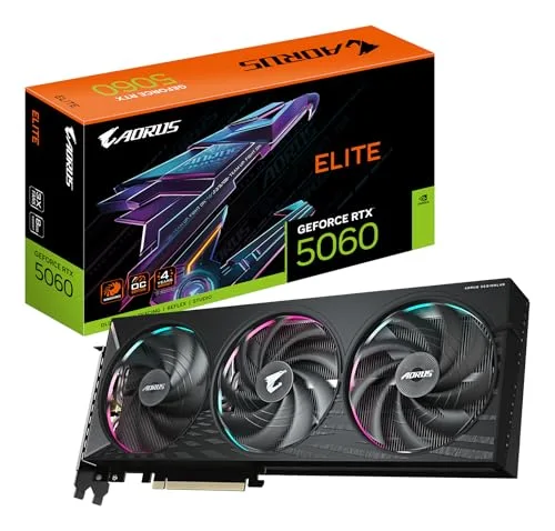 Gigabyte AORUS GeForce RTX 5060 ELITE 8G