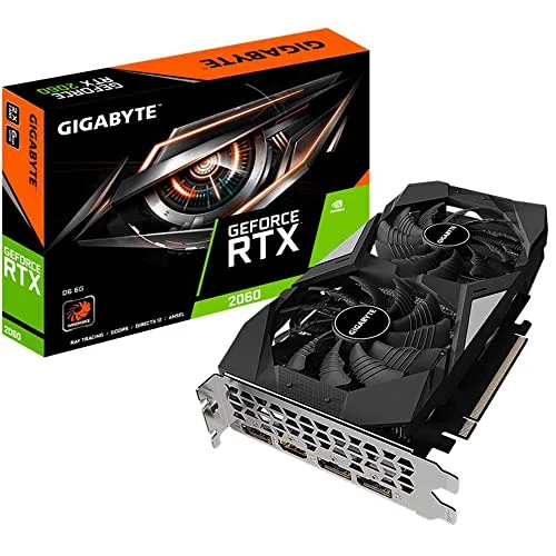 Gigabyte GeForce RTX 2060 D6 6 Go