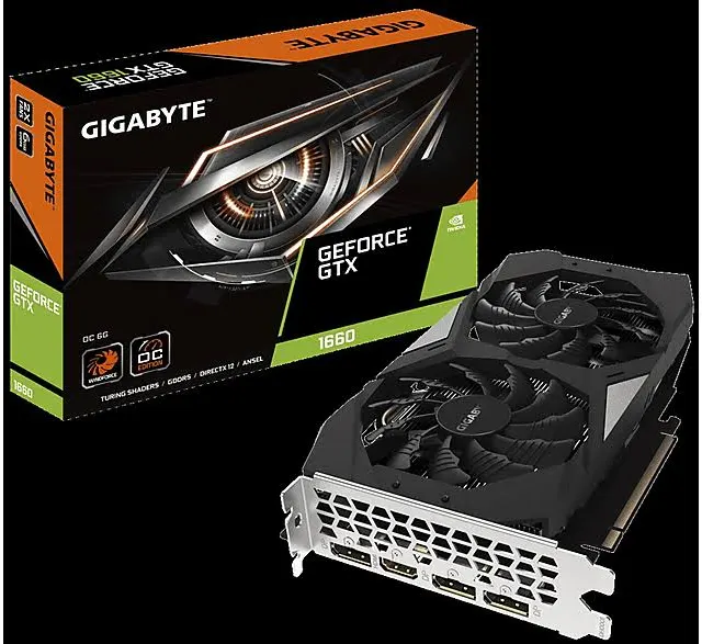 Gigabyte GeForce GTX 1660 OC 6 Go GDDR5
