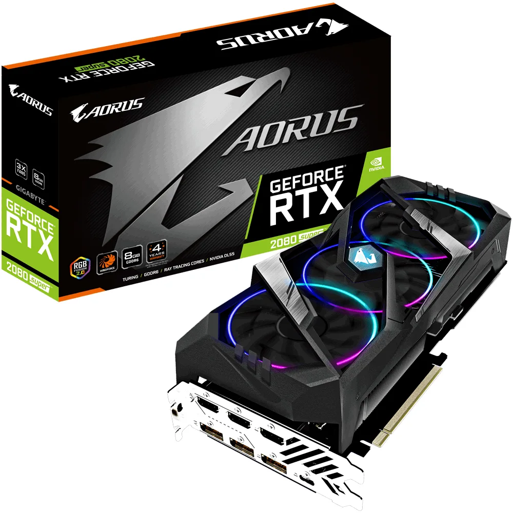 gigabyte GeForce RTX 2080 SUPER 8 Go GDDR6 image 1