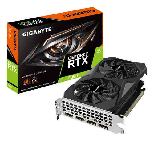 gigabyte GeForce RTX 3050 WINDFORCE OC V2 6GB GDDR6
