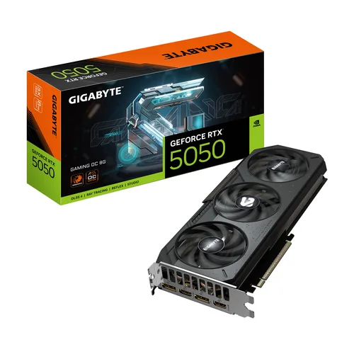 gigabyte GeForce RTX 5050 Gaming OC 8 Go GDDR6 Reflex 2 RTX
