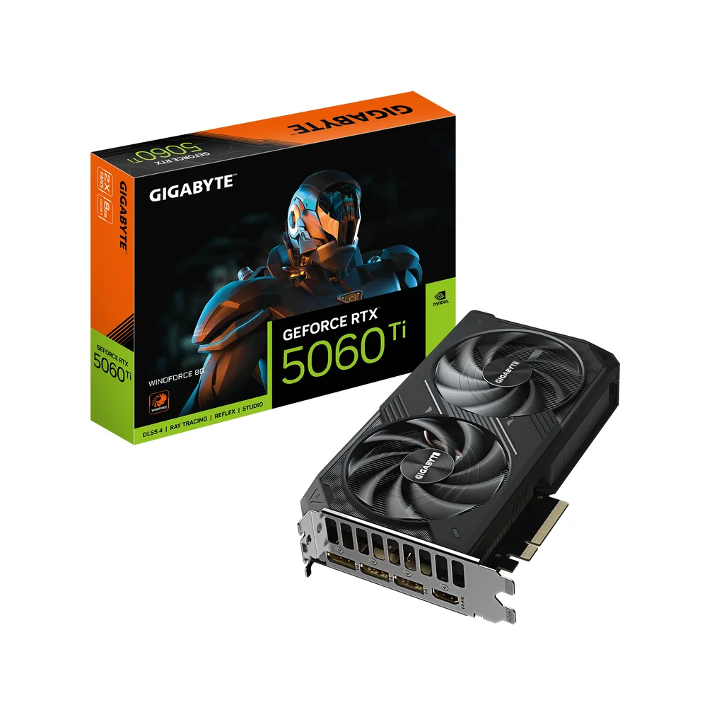gigabyte GeForce RTX 5060 Ti WINDFORCE 8G image 1