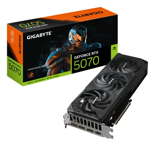 gigabyte GeForce RTX 5070 WINDFORCE SFF 12 Go GDDR7 Reflex 2 RTX