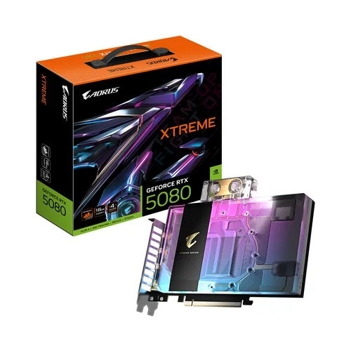 gigabyte GeForce RTX 5080 XTREME WATERFORCE WB 16G