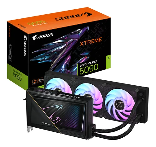 gigabyte GeForce RTX 5090 XTREME WATERFORCE 32 Go GDDR7 Reflex 2 RTX