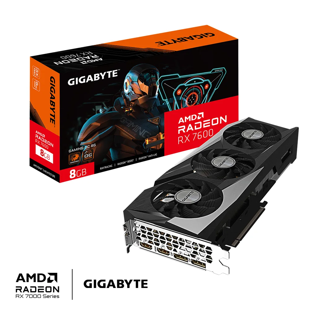 gigabyte Radeon Rx 7600 Oc 8g Gddr6 image 2