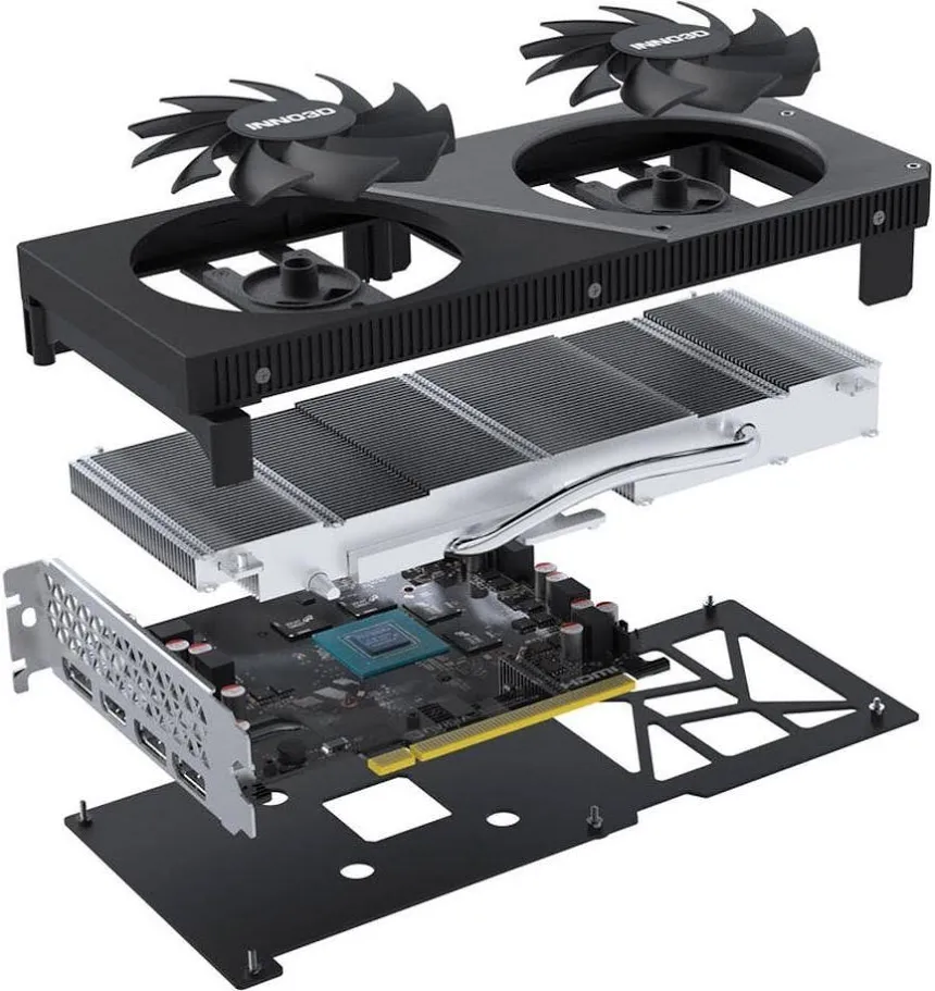 INNO3D GeForce RTX 4060 TWIN X2 Nighthawk 8 Go GDDR6 DLSS3 image 4