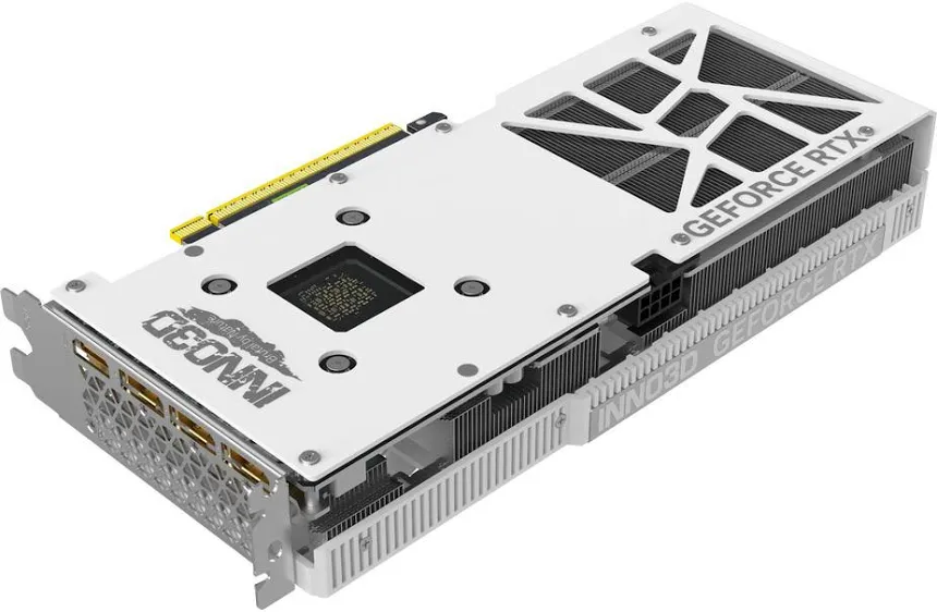 INNO3D GeForce RTX 5060 Ti TWIN X2 OC 16 Go GDDR7 Reflex 2 RTX Blanc image 2