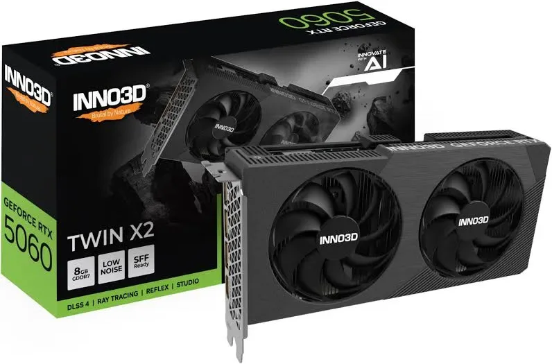INNO3D GeForce RTX 5060 TWIN X2 8GB image 1