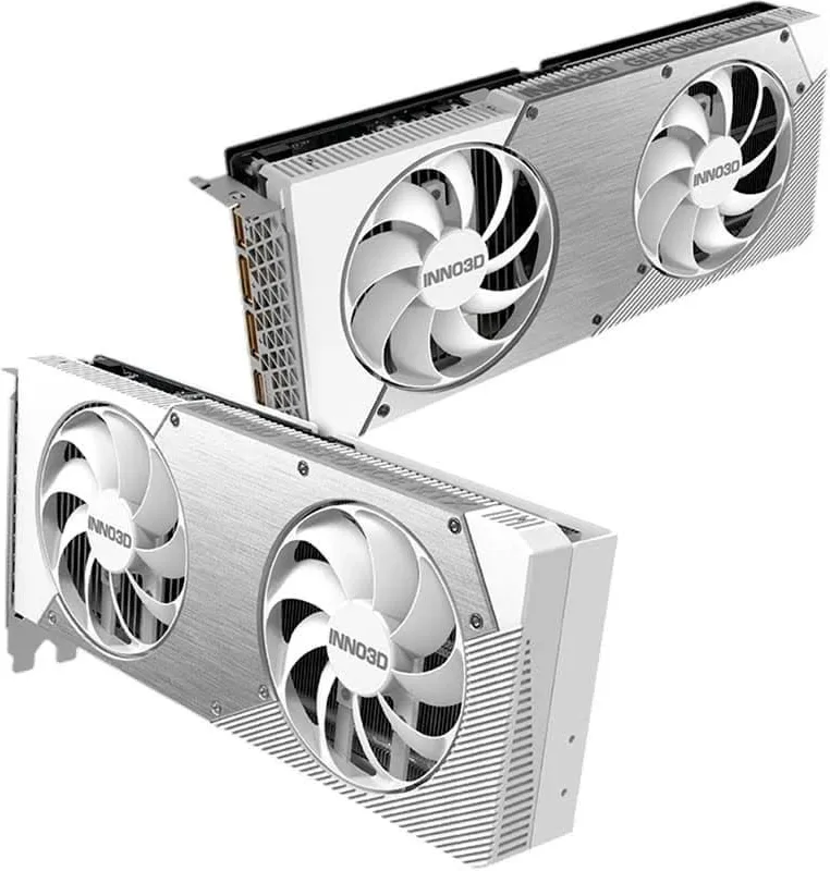 INNO3D GeForce RTX 5060 TWIN X2 OC WHITE 8GB  image 2
