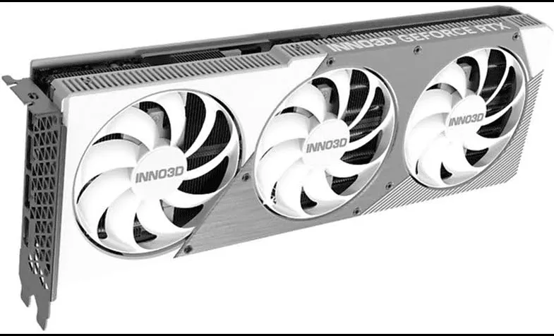 INNO3D GeForce RTX 5070 Ti X3 OC 16 Go GDDR7 Reflex 2 RTX Blanc