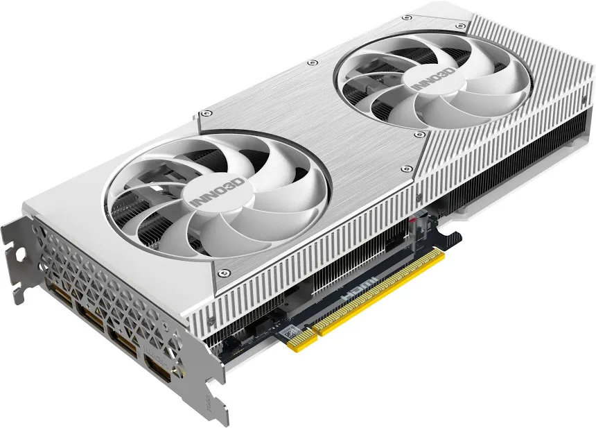 INNO3D GeForce RTX 5070 TWIN X2 OC WHITE 12GB GDDR7 Reflex 2 RTX image 2