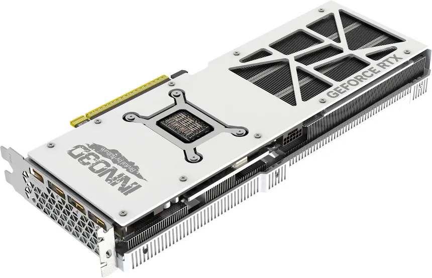 INNO3D GeForce RTX 5080 X3 OC 16 Go GDDR7 Reflex 2 RTX Blanc image 2