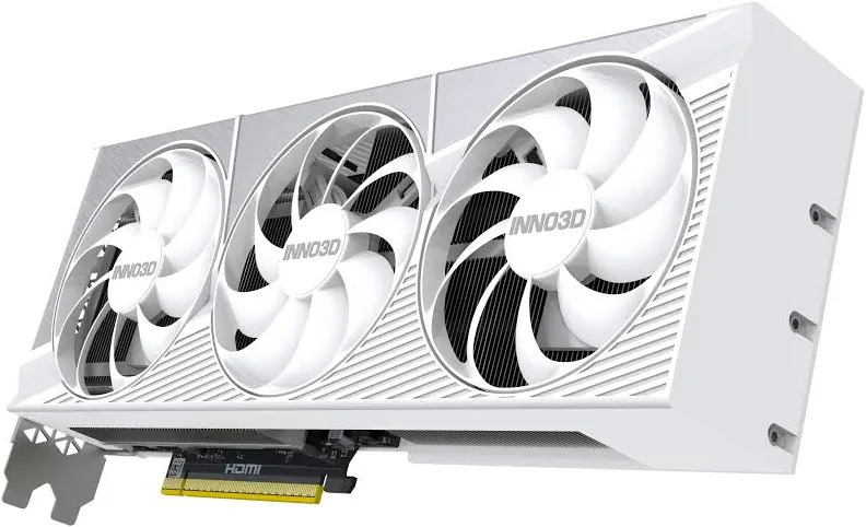 INNO3D GeForce RTX 5080 X3 OC 16 Go GDDR7 Reflex 2 RTX Blanc image 4