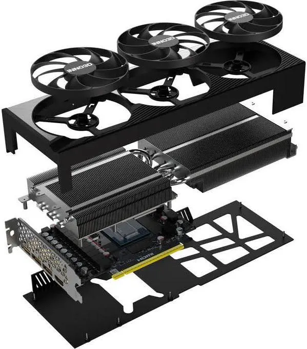 INNO3D GeForce RTX 5080 X3 OC 16 Go GDDR7 Reflex 2 RTX image 3