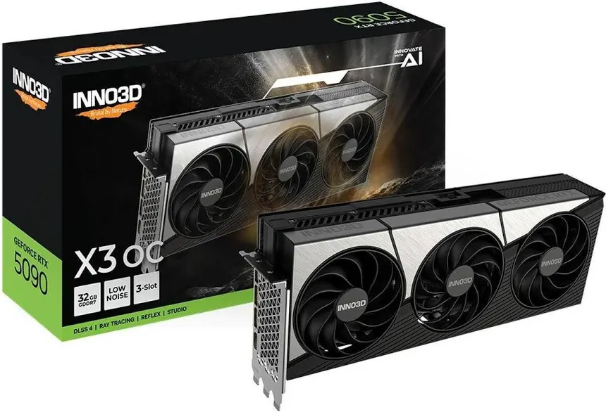 INNO3D GeForce RTX 5090 X3 OC 32 Go GDDR7 Reflex 2 RTX  image 4