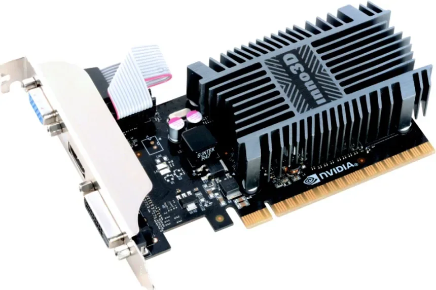 INNO3D N710-1SDV-E3BX NVIDIA GeForce GT 710 2 Go GDDR3 image 1