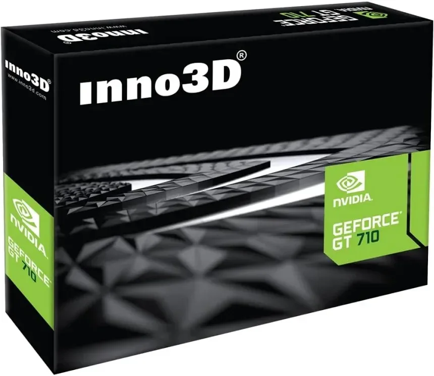 INNO3D N710-1SDV-E3BX NVIDIA GeForce GT 710 2 Go GDDR3 image 2