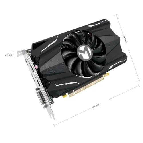 MAXSUN Geforce GTX 1050 Ti 4 Go GDDR5 128 bits pour jeux vidéo GPU Mini ITX Design DisplayPort image 5