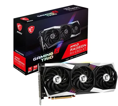 Carte graphique MSI AMD Radeon RX 6900 XT GAMING X TRIO 16 Go GDDR6
